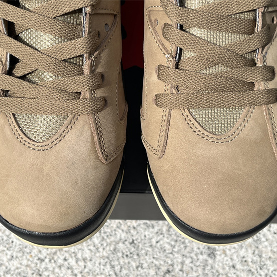 Air Jordan 6 Gore-Tex “Brown Kelp”  Sneaker               FD1643-300 - DopestKickz