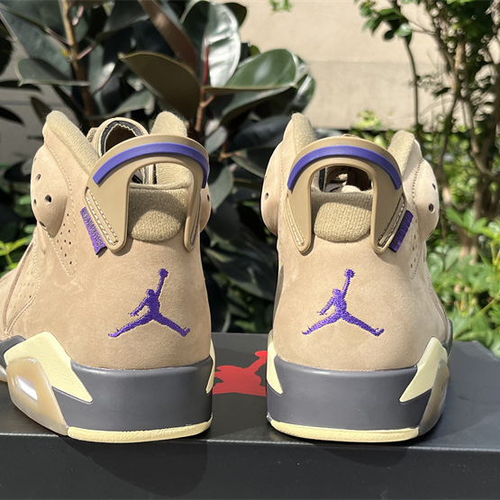 Air Jordan 6 Gore-Tex “Brown Kelp”  Sneaker               FD1643-300 - DopestKickz