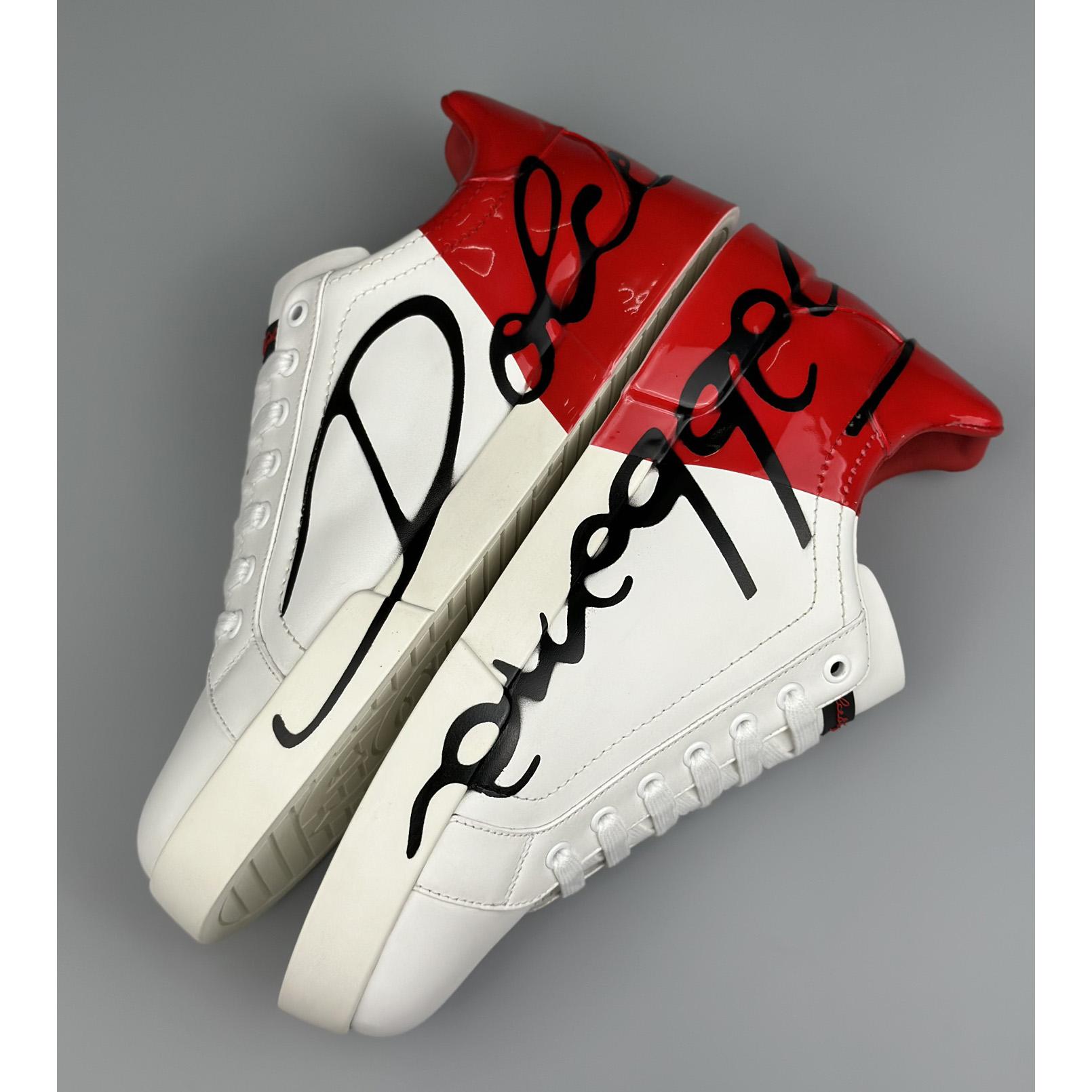 Dolce & Gabbana Leather Sneakers - DopestKickz