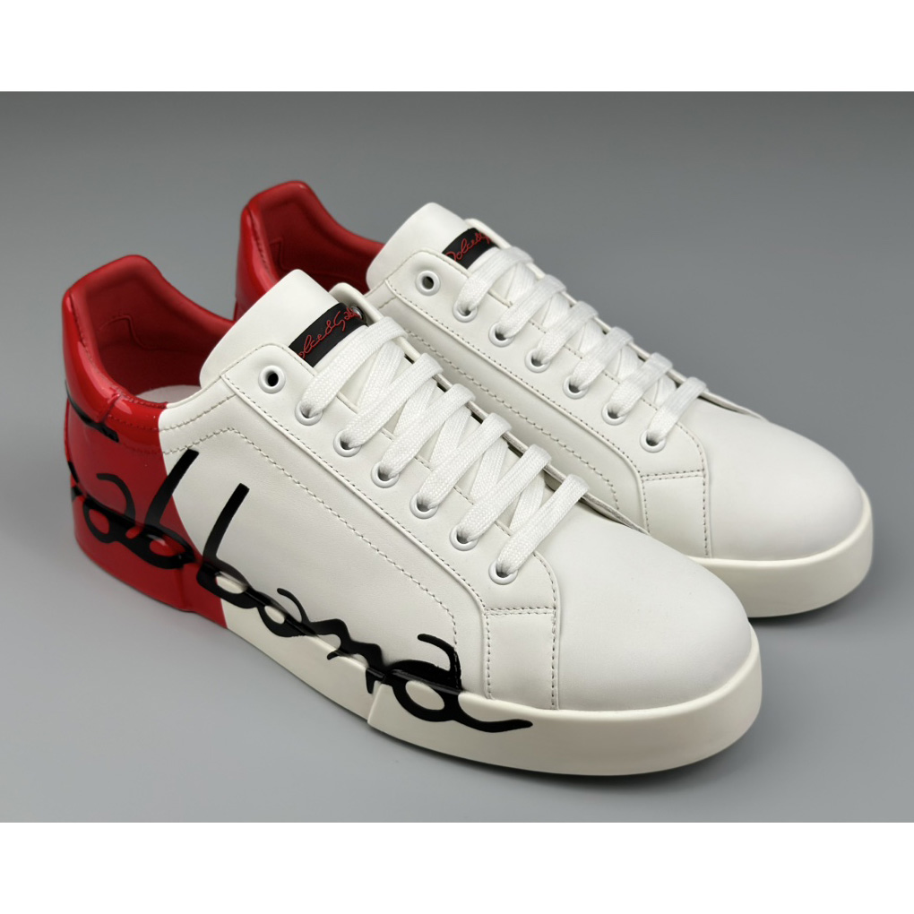 Dolce & Gabbana Leather Sneakers - DopestKickz
