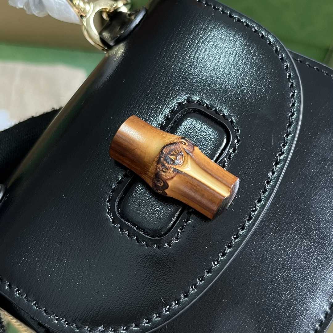 Gucci Bamboo 1947 Super Mini Bag (18.5x 12x 5.5cm) - DopestKickz