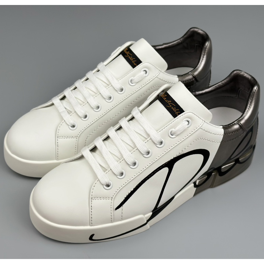 Dolce & Gabbana Leather Sneakers - DopestKickz