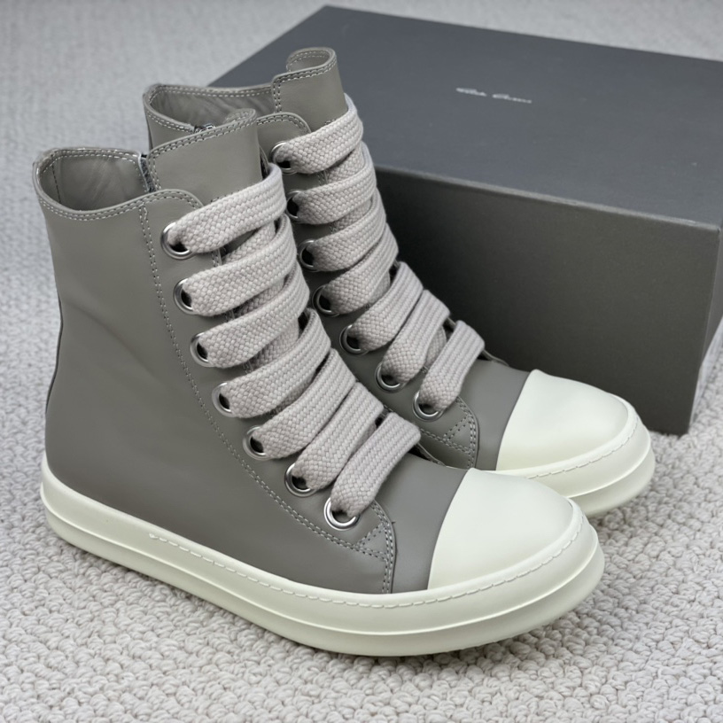 Rick Owens High-Top Sneakers - DopestKickz
