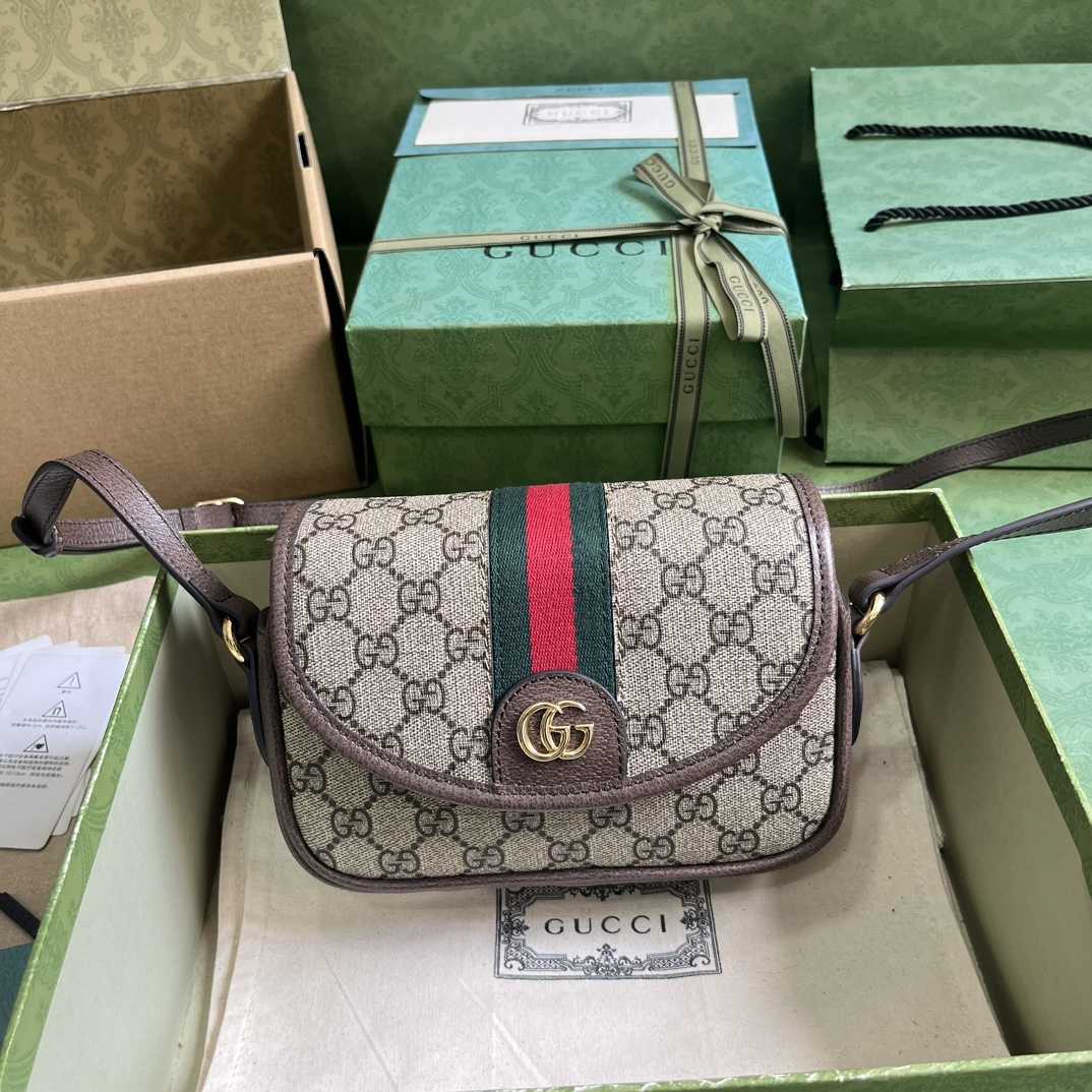 Gucci Ophidia GG Mini Shoulder Bag (19x 13x 5cm) - DopestKickz