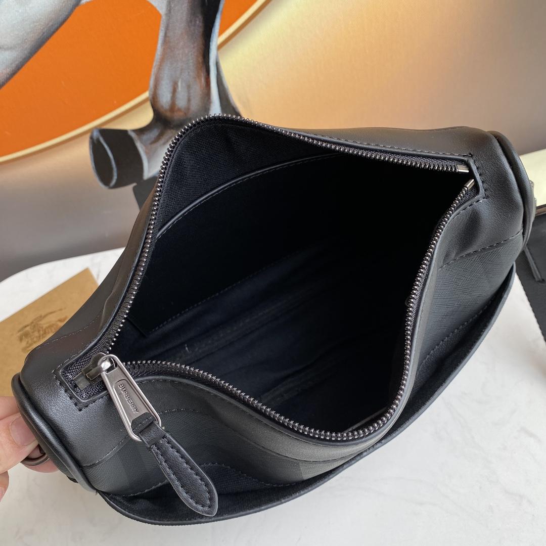 Burberry Leather Rambler Bag - DopestKickz