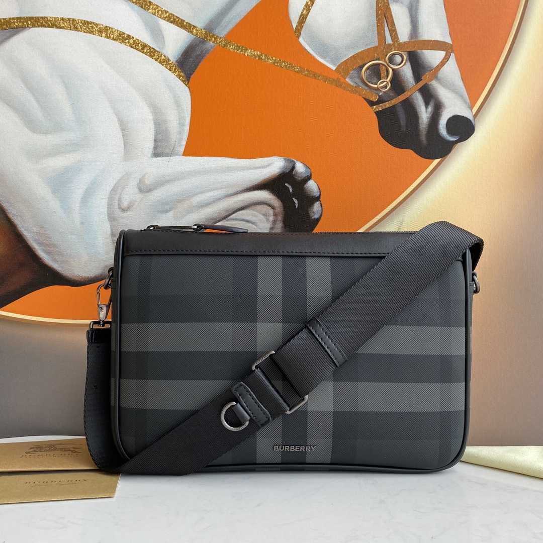 Burberry Leather Rambler Bag - DopestKickz