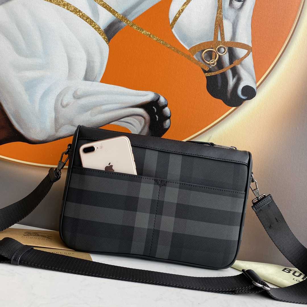 Burberry Leather Rambler Bag - DopestKickz