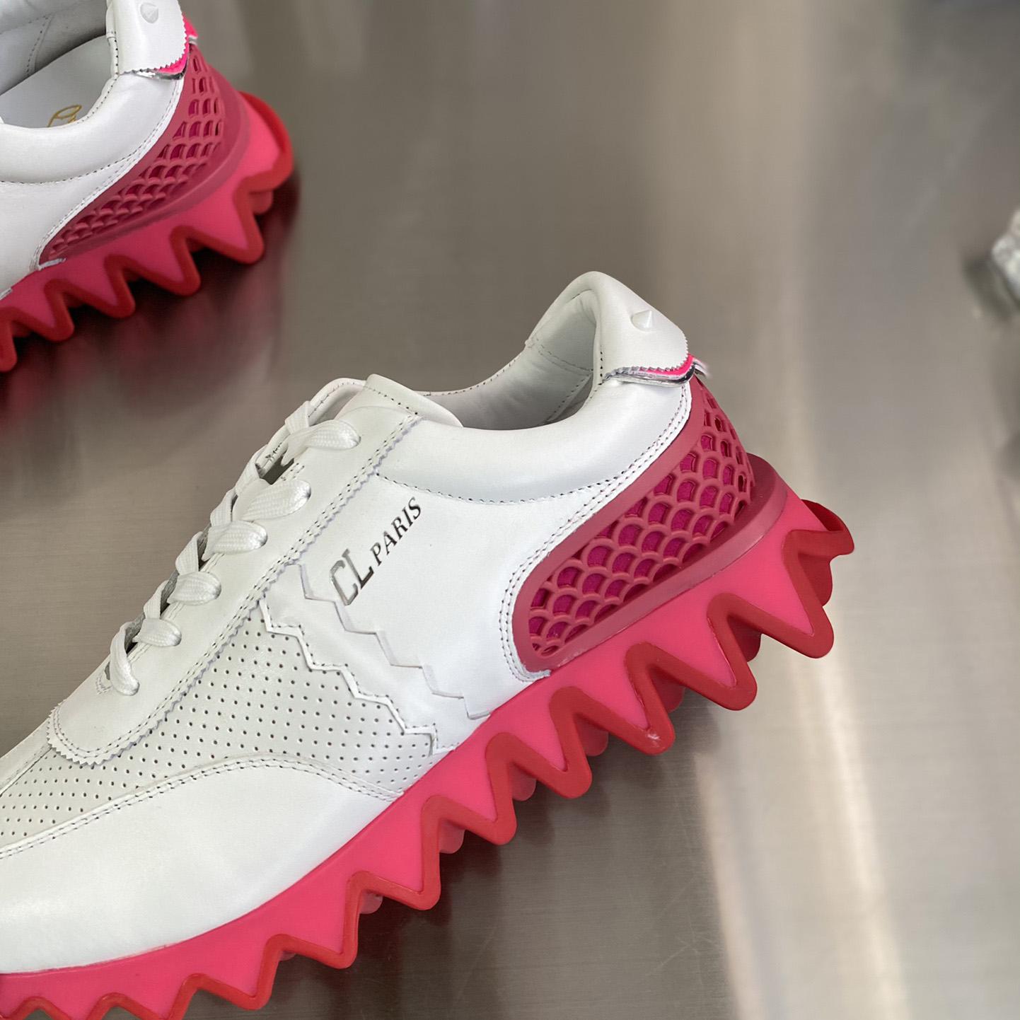 Christian Louboutin Loubishark Donna Leather Trainers - DopestKickz