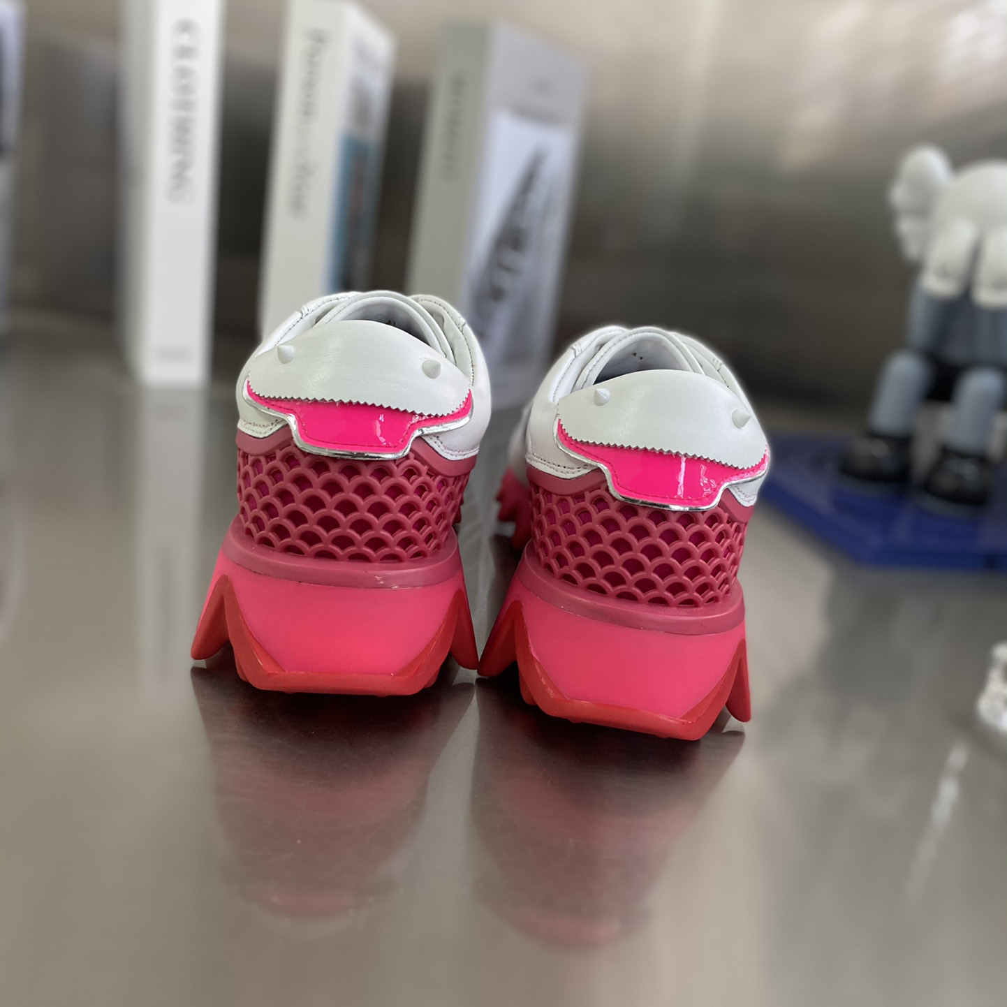 Christian Louboutin Loubishark Donna Leather Trainers - DopestKickz