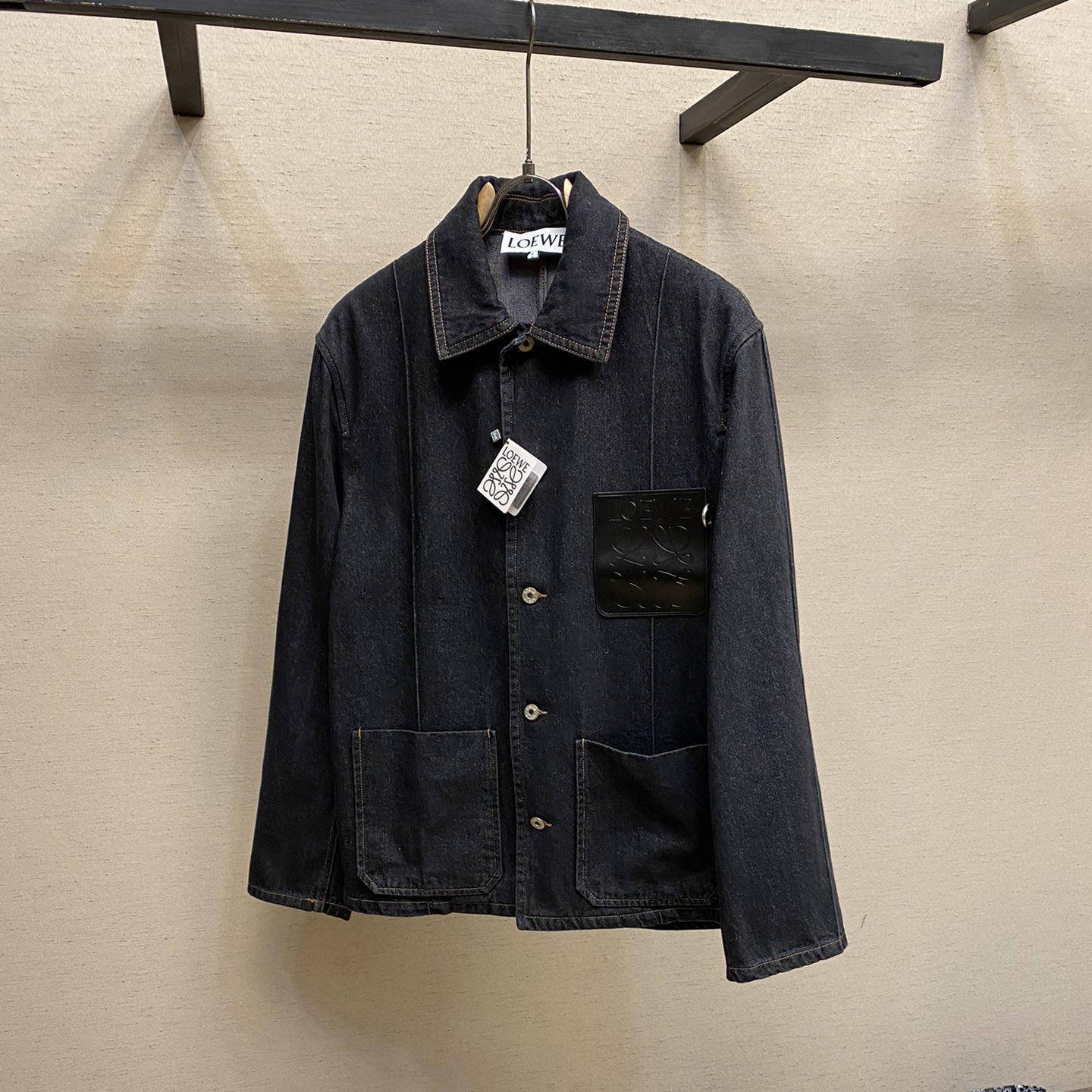 Loewe Workwear Jacket In Denim - DopestKickz