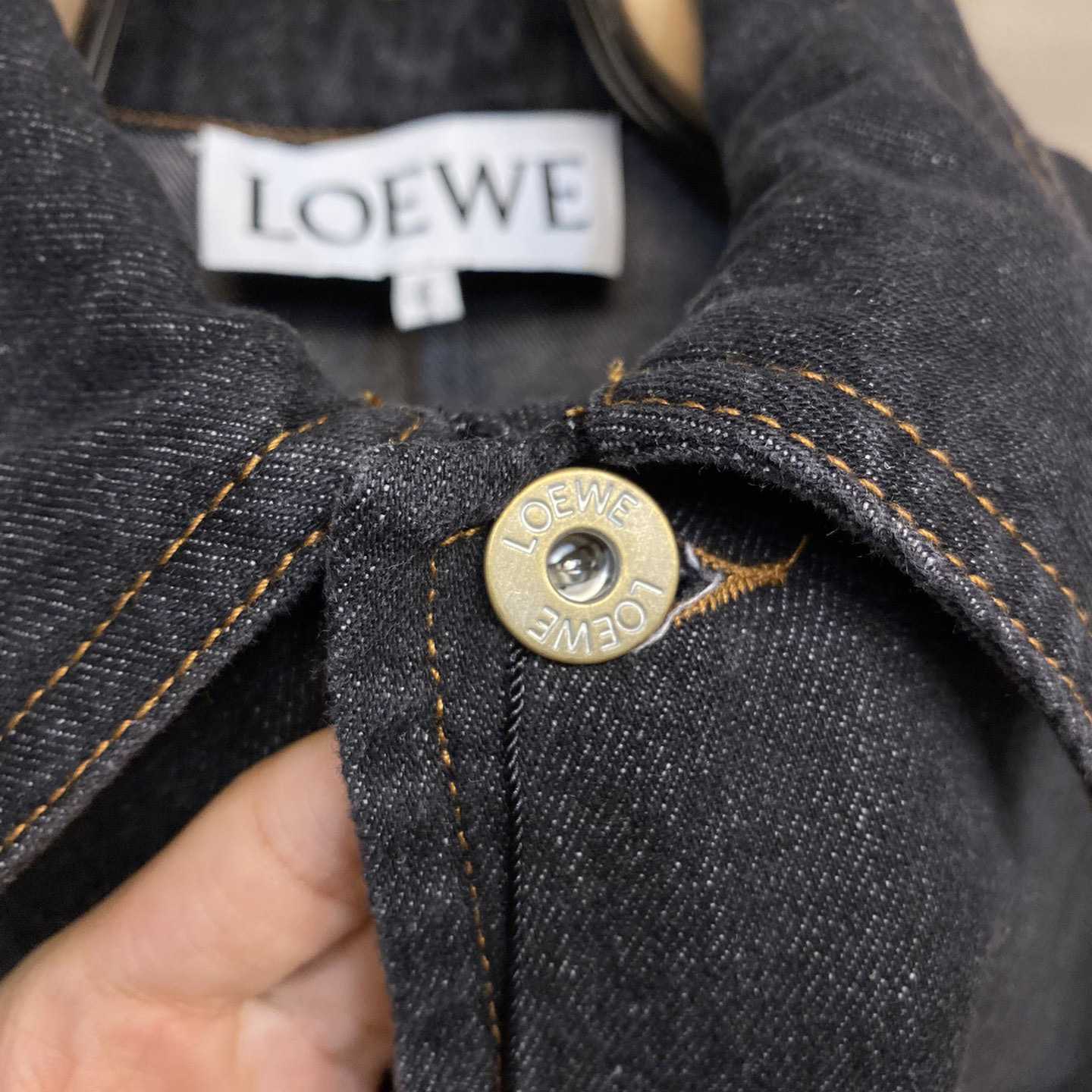 Loewe Workwear Jacket In Denim - DopestKickz