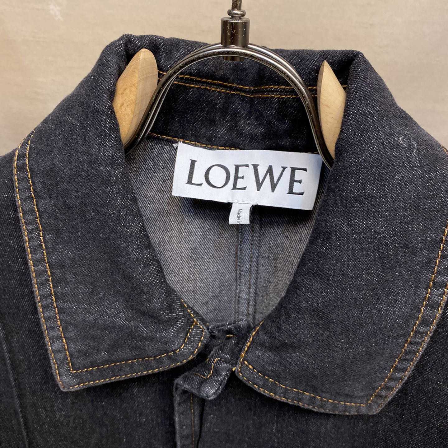 Loewe Workwear Jacket In Denim - DopestKickz