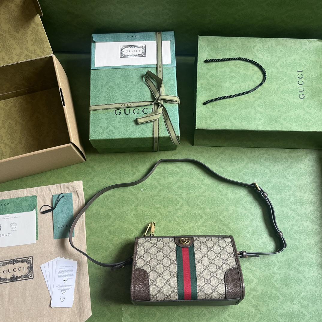Gucci Ophidia GG Messenger Bag - DopestKickz
