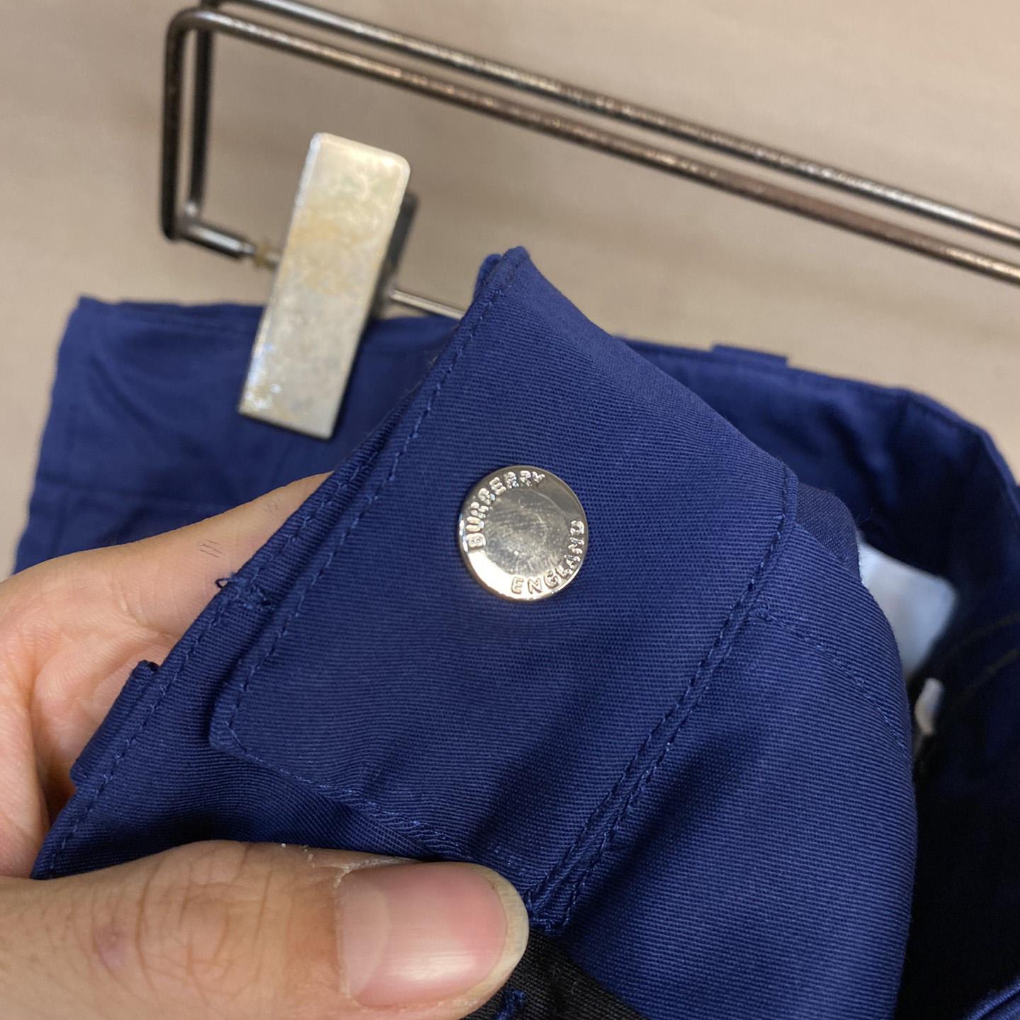 Burberry Stretch Cotton Cargo Trousers - DopestKickz