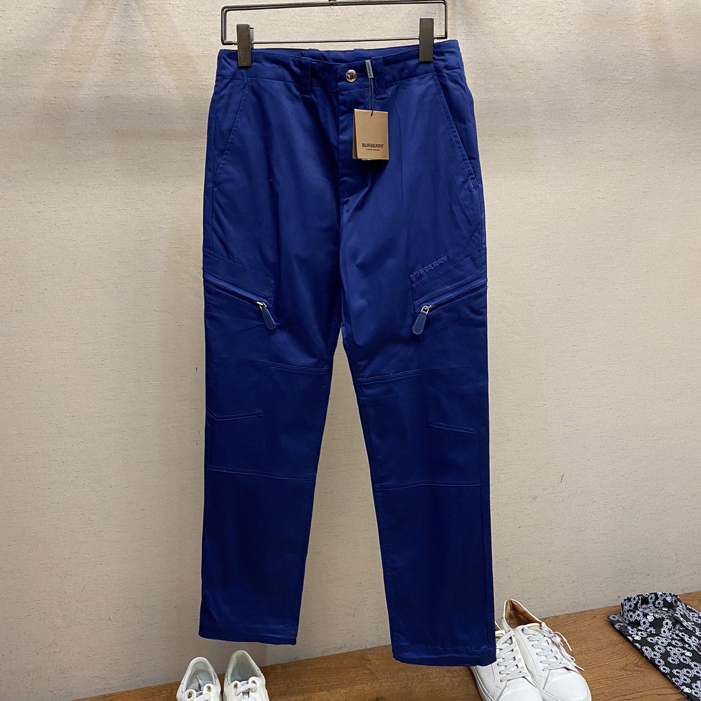 Burberry Stretch Cotton Cargo Trousers - DopestKickz