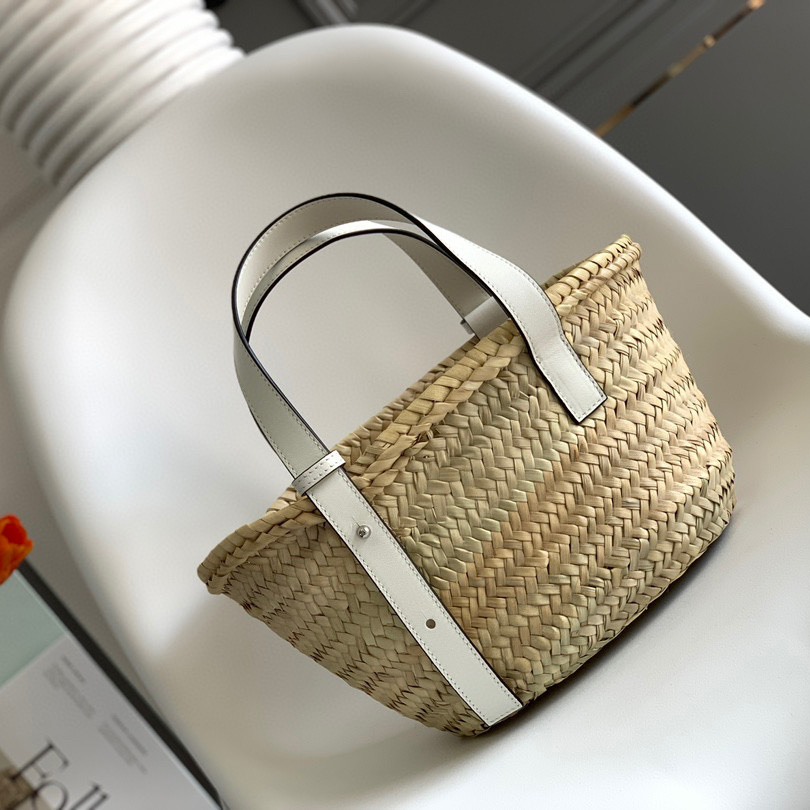 Loewe Leather Logo Basket - DopestKickz