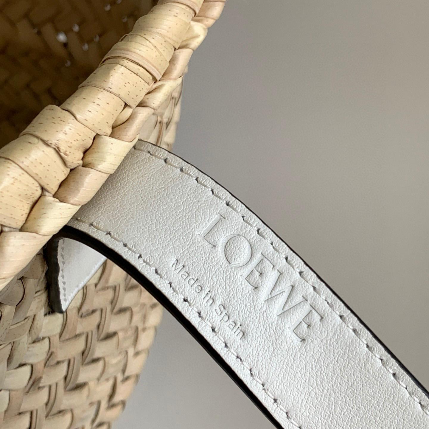Loewe Leather Logo Basket - DopestKickz
