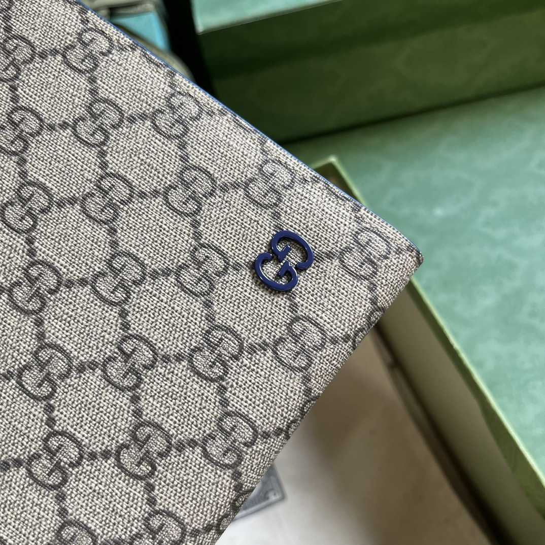 Gucci Pouch With GG Detail (18x 26x 6cm) - DopestKickz