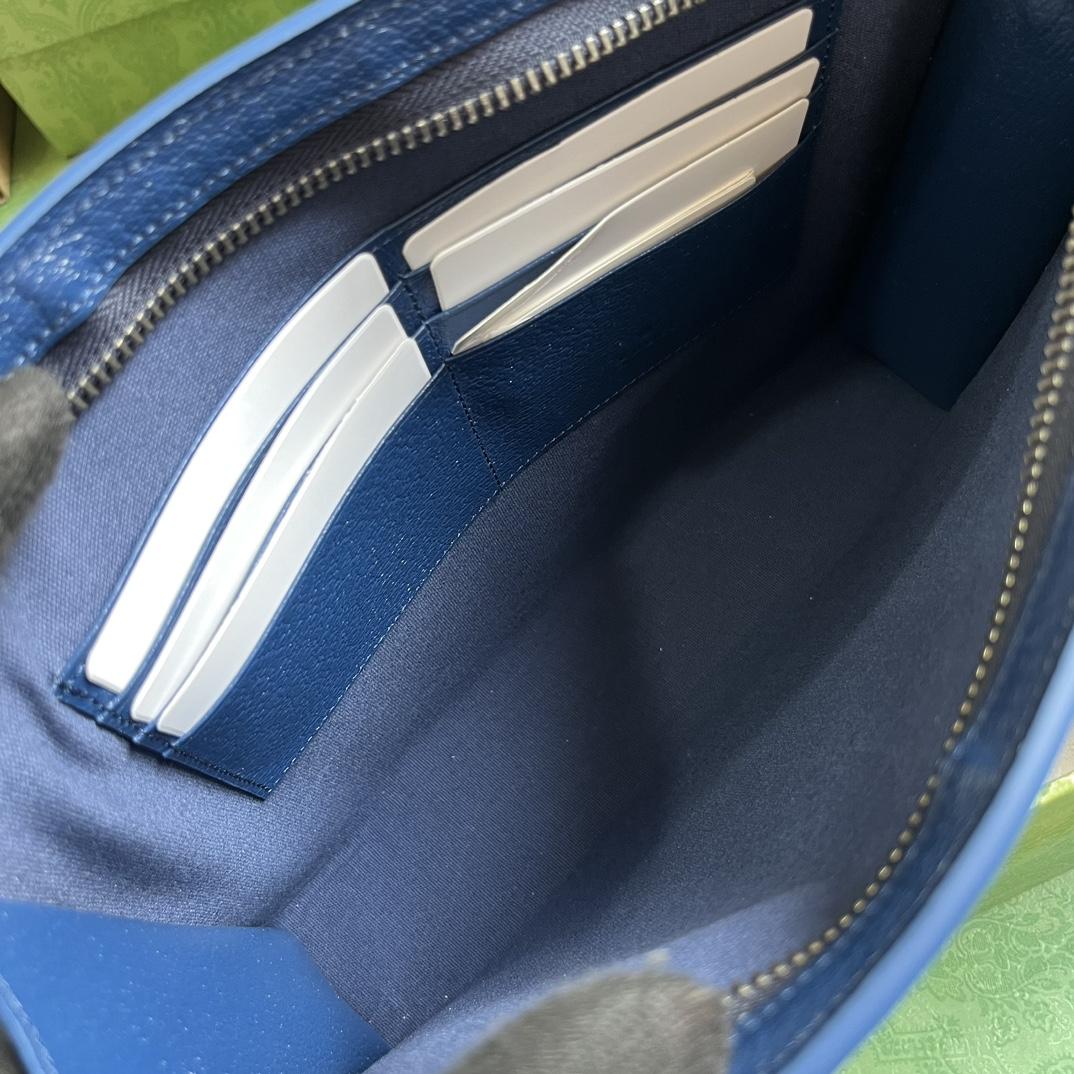 Gucci Pouch With GG Detail (18x 26x 6cm) - DopestKickz