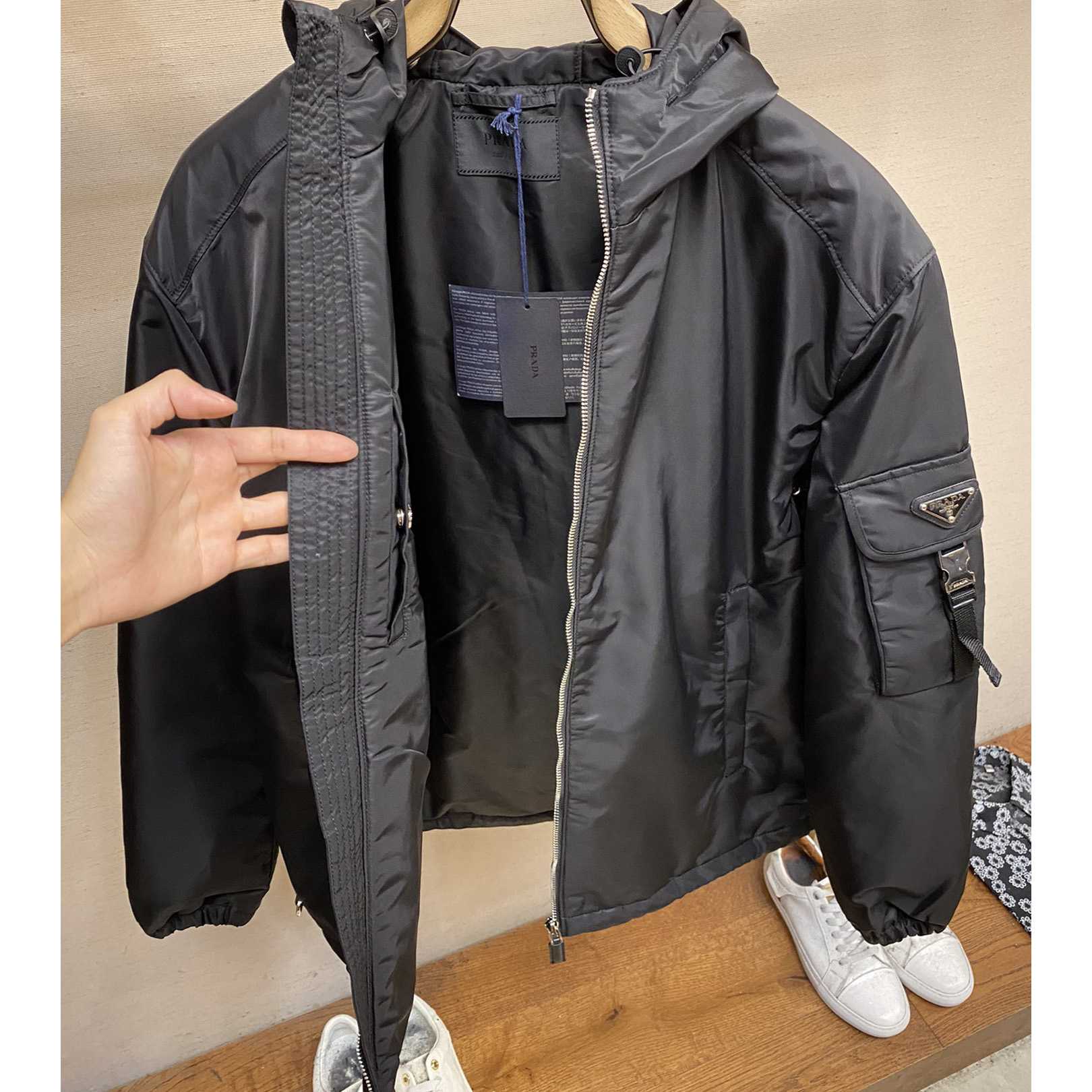 Prada Re-Nylon Blouson Jacket - DopestKickz