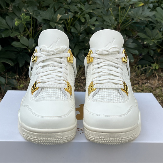 Air Jordan 4 WMNS “Sail” Sneakers      AQ9129-170 - DopestKickz