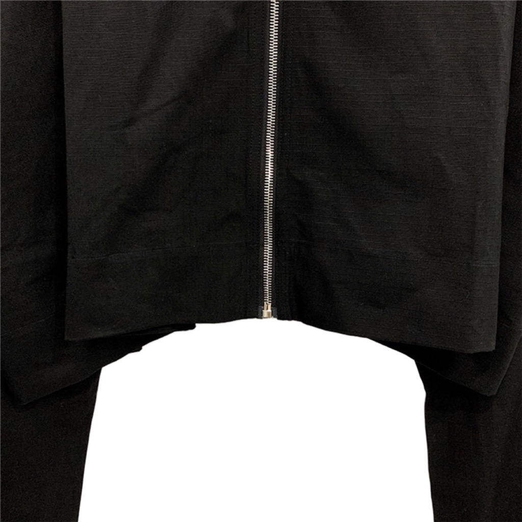 Rick Owens Extra-Long Sleeve Cotton Jacket  - DopestKickz