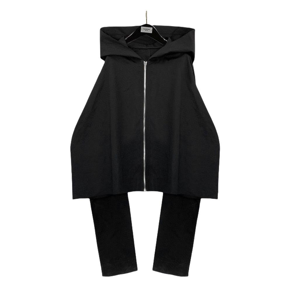 Rick Owens Extra-Long Sleeve Cotton Jacket  - DopestKickz