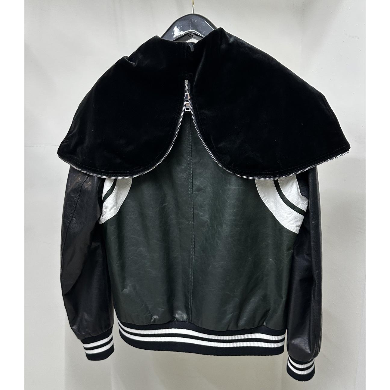 Balmain Colour-block Hooded Bomber Jacket - DopestKickz