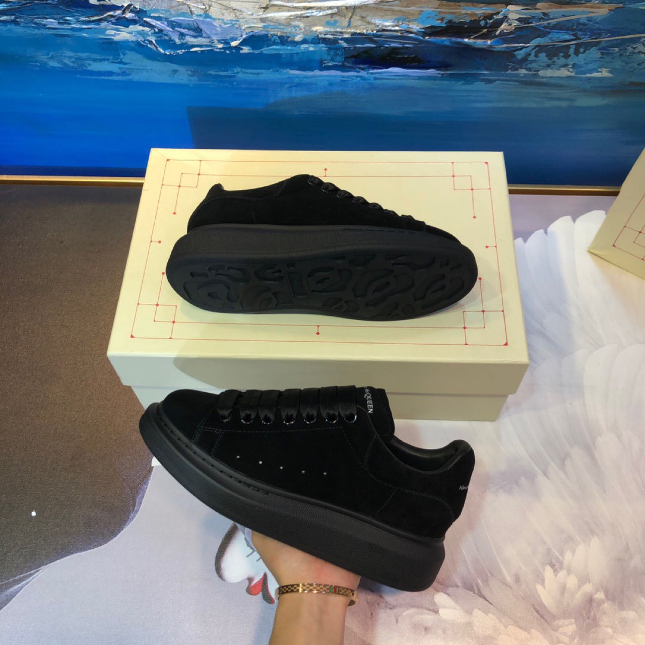 Alexander Mqueen Oversized Sneakers - DopestKickz