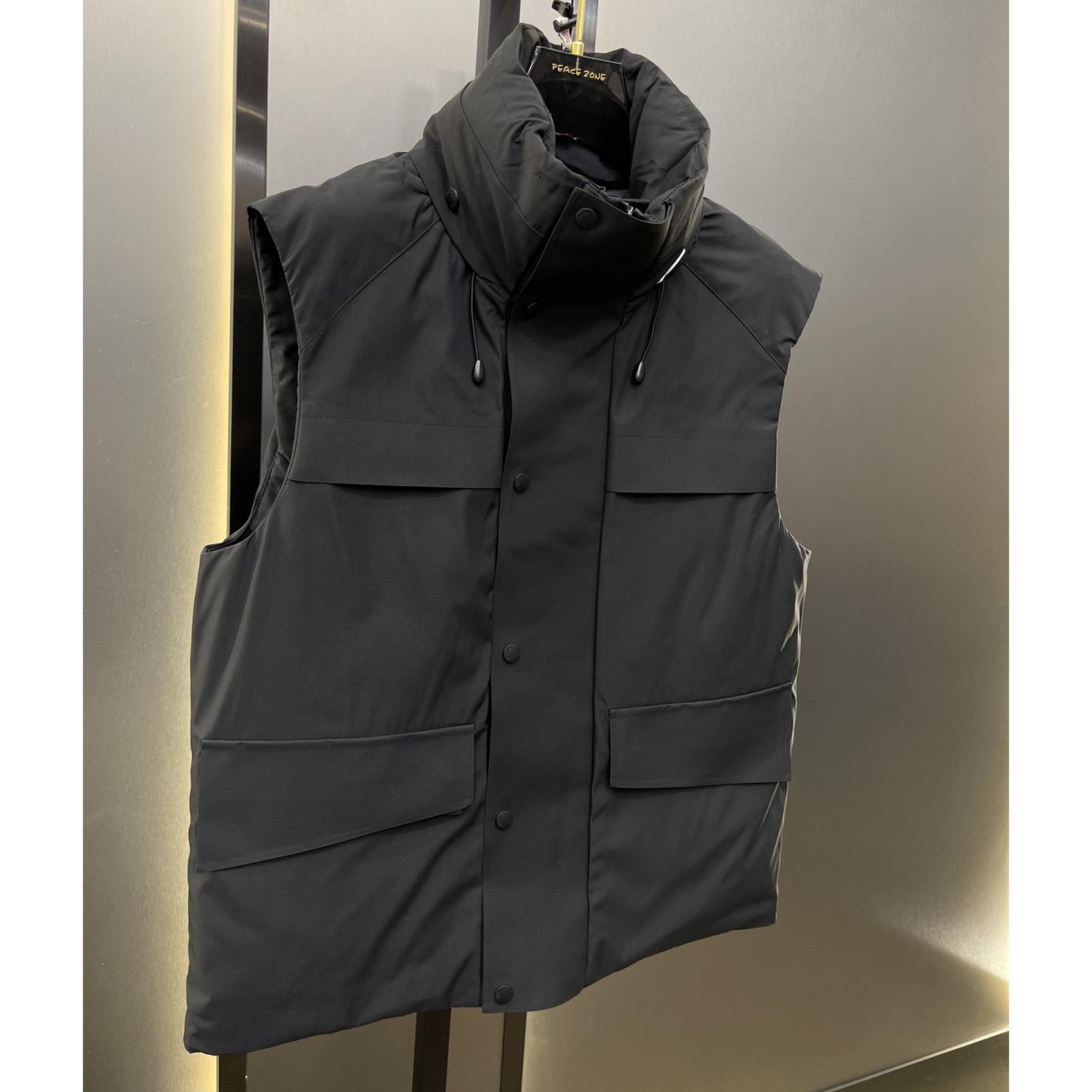 Moncler x HYKE Vanilis Padded Gilet - DopestKickz