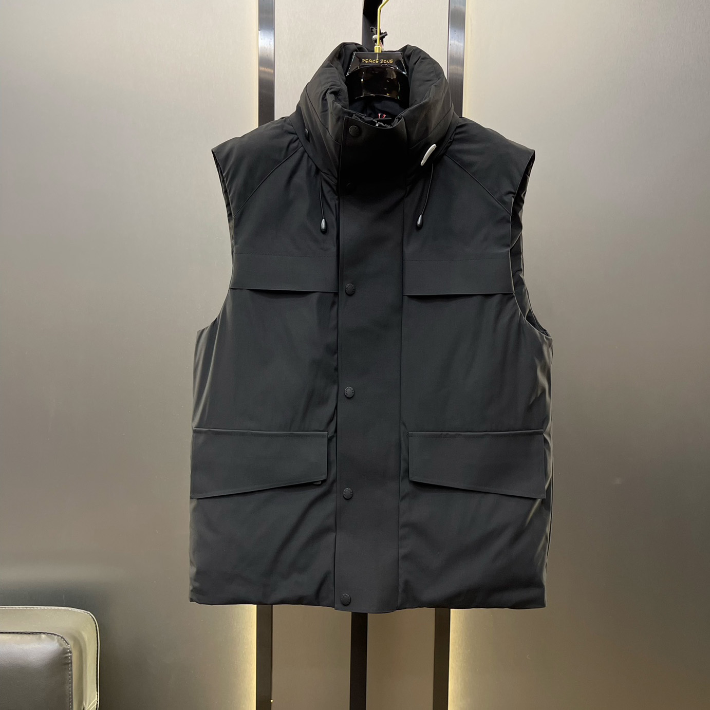 Moncler x HYKE Vanilis Padded Gilet - DopestKickz