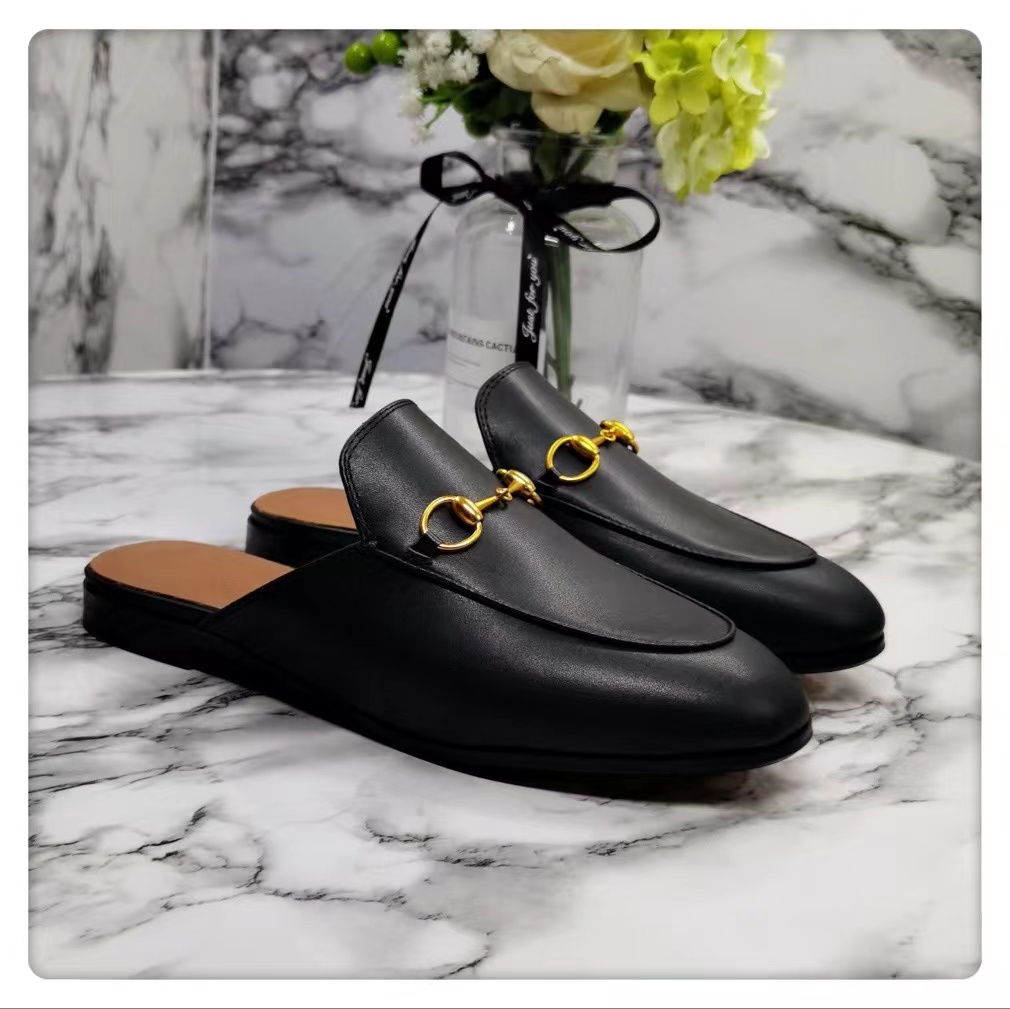 Gucci Princetown Leather Slipper - DopestKickz