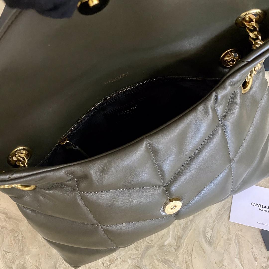 Saint Laurent Puffer Small In Nappa Leather (29x17x11cm) - DopestKickz