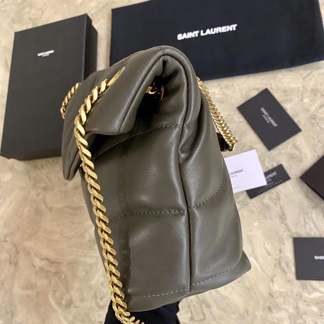 Saint Laurent Puffer Small In Nappa Leather (29x17x11cm) - DopestKickz