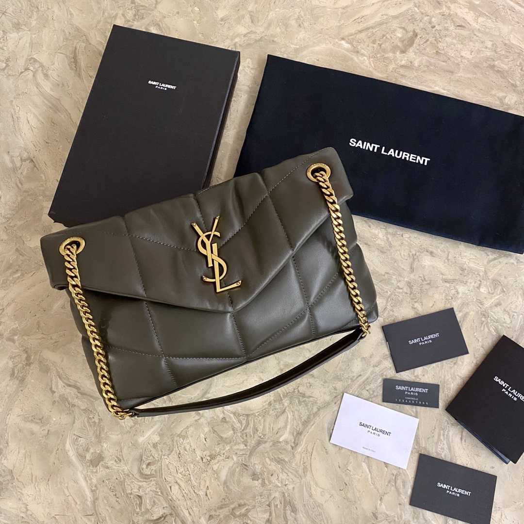 Saint Laurent Puffer Small In Nappa Leather (29x17x11cm) - DopestKickz