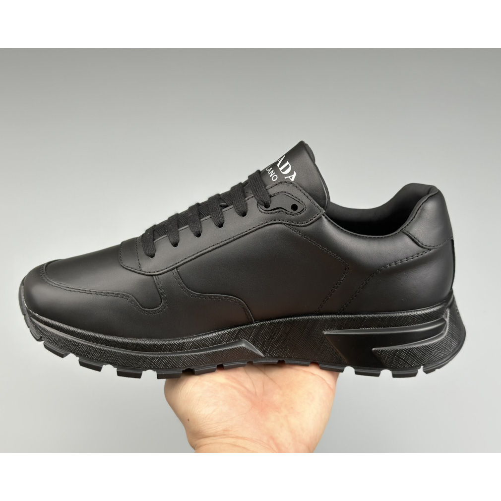 Prada Leather Sneakers - DopestKickz