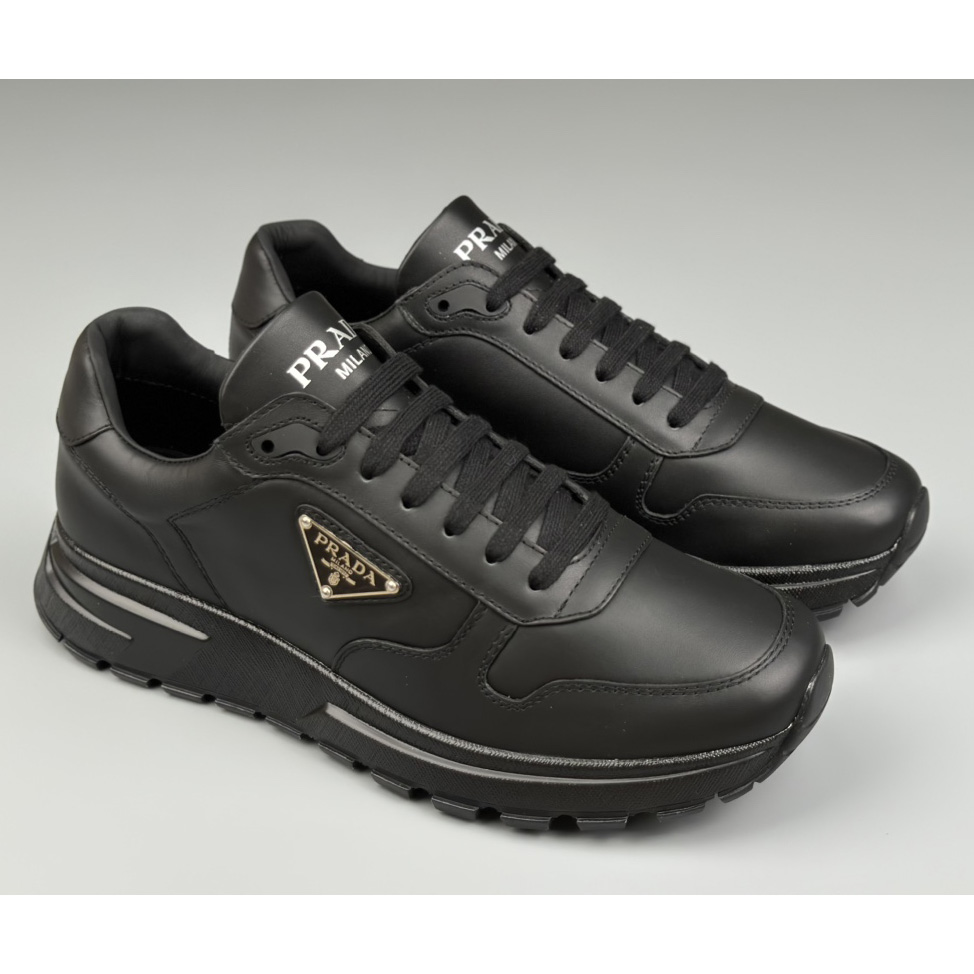 Prada Leather Sneakers - DopestKickz