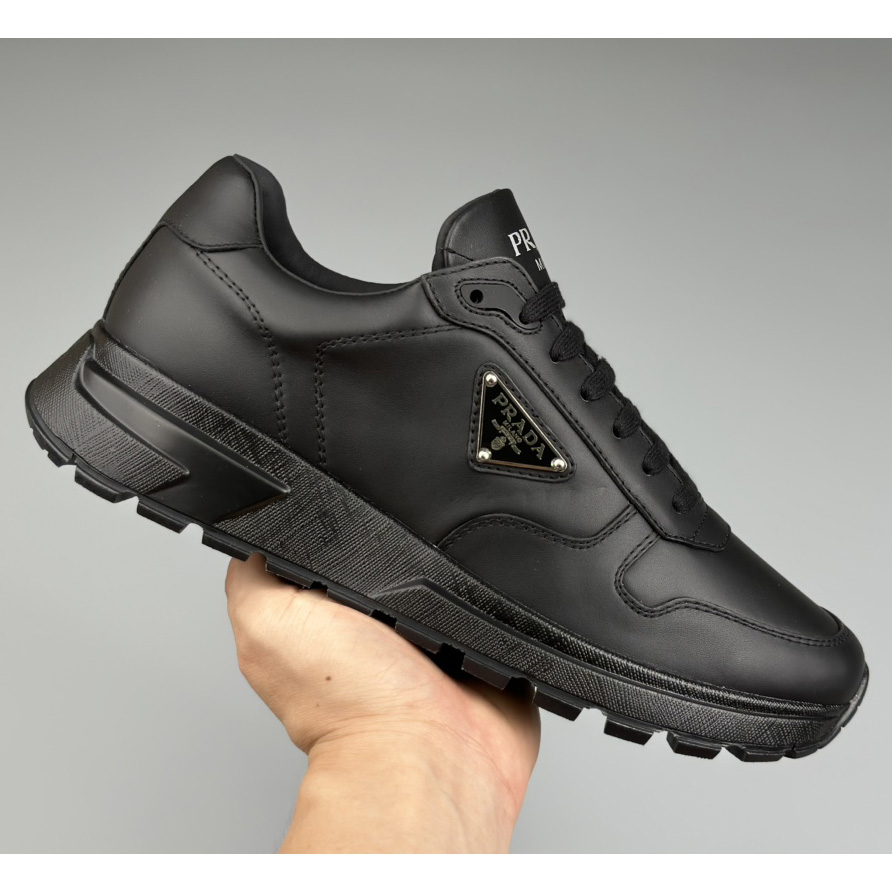 Prada Leather Sneakers - DopestKickz