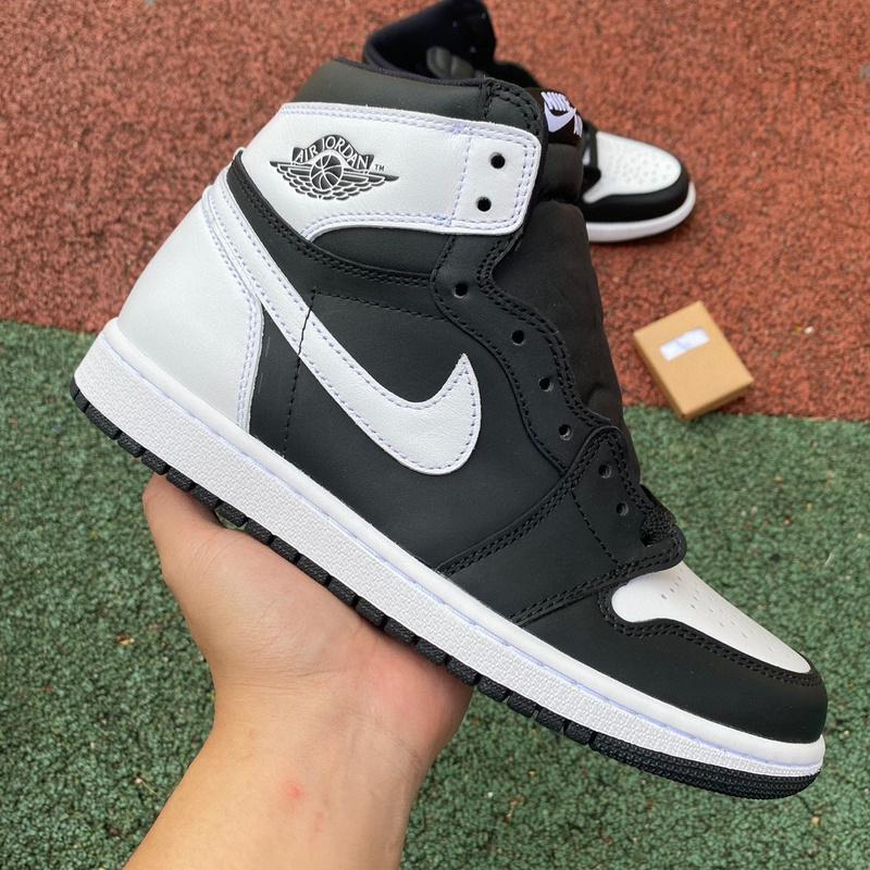  AirJordan 1 AJ 1 High OG “Reverse Panda” Sneaker     dz5485-010 - DopestKickz