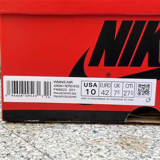 Air Jordan 1 High OG WMNS “Praline” Sneaker   FN6622-201 - DopestKickz