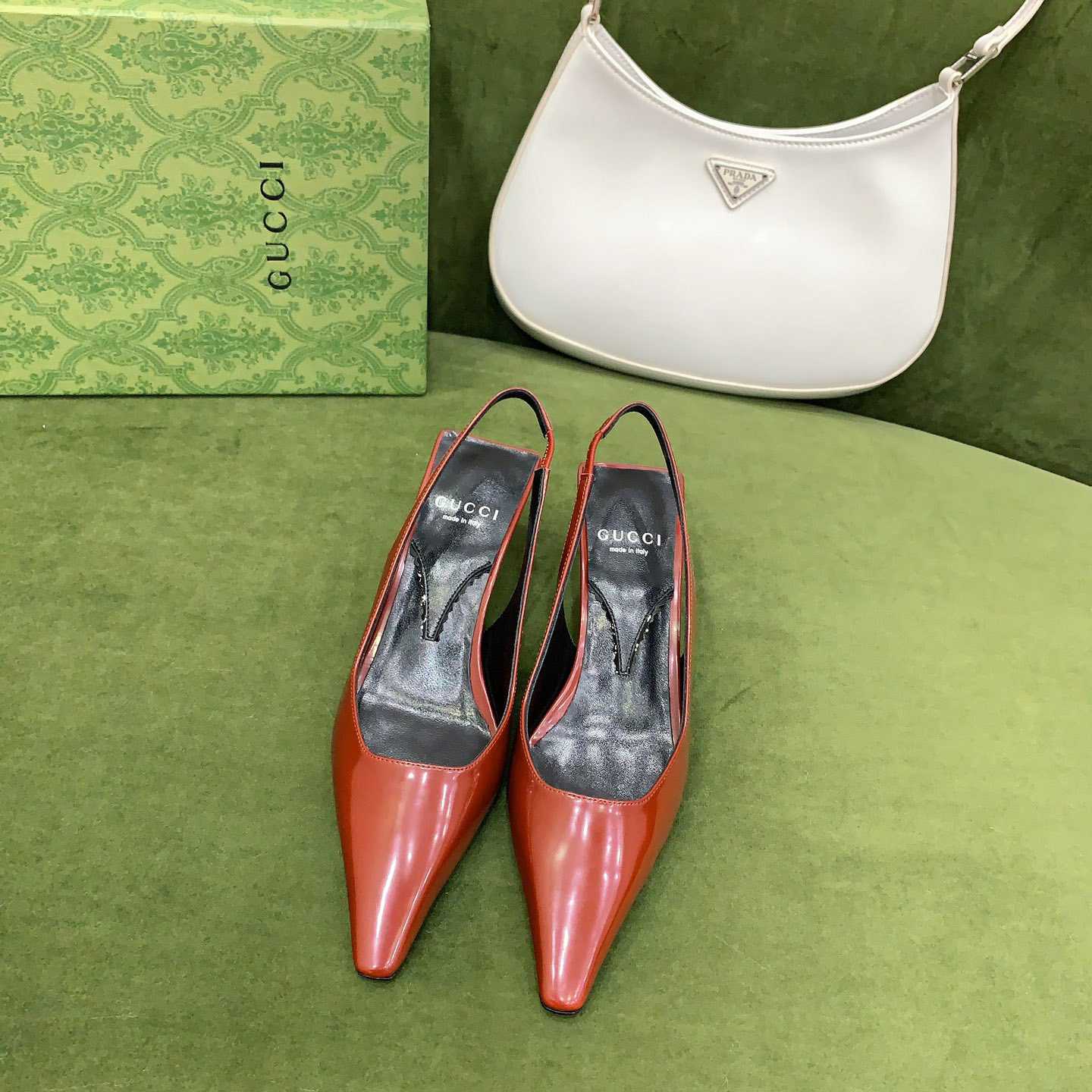 Gucci Women's Slingback Pump - DopestKickz