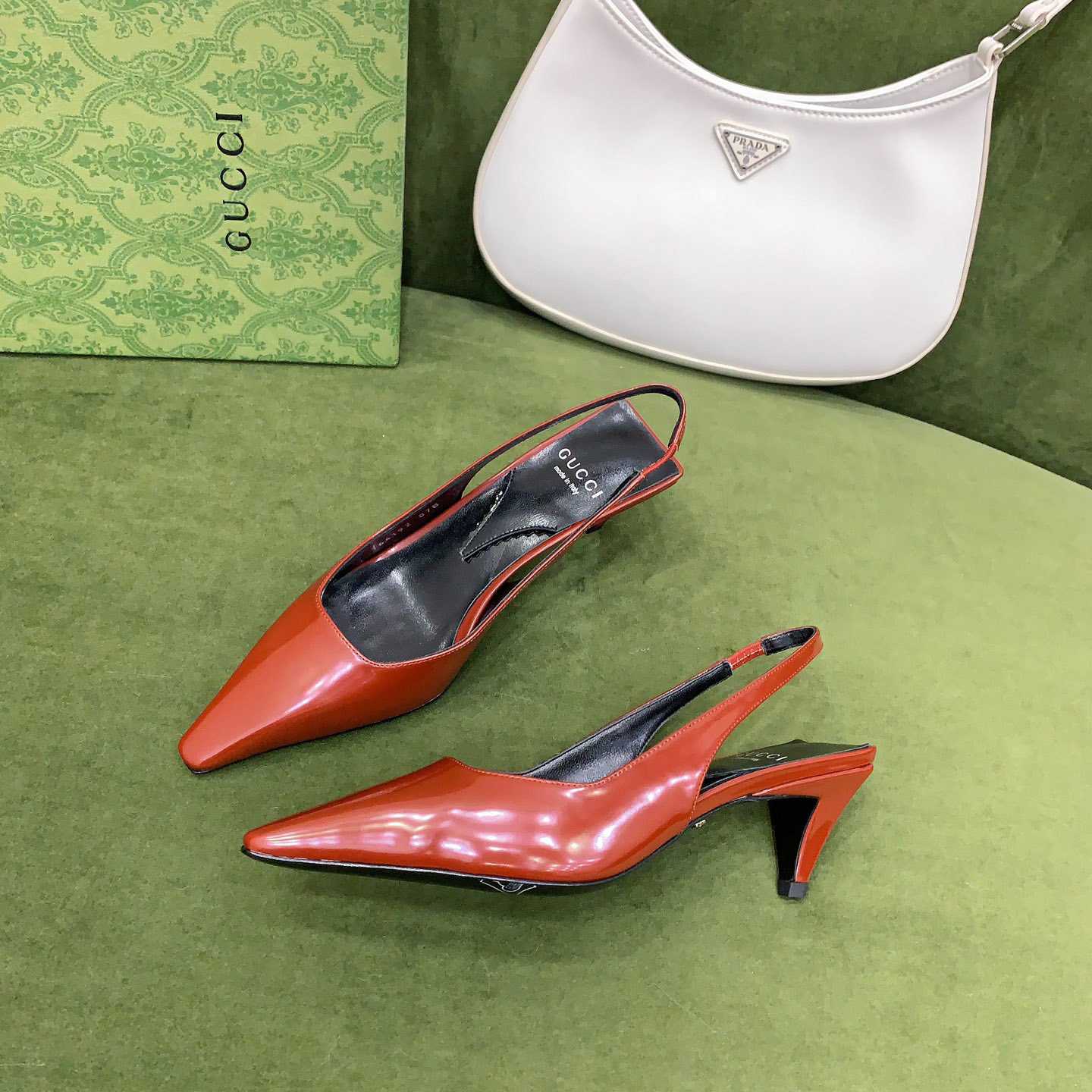 Gucci Women's Slingback Pump - DopestKickz