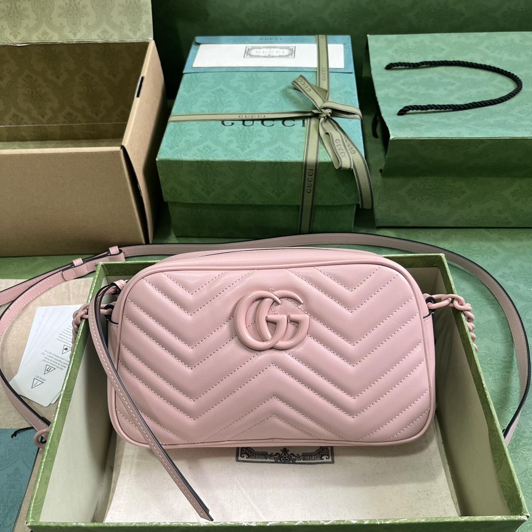 Gucci GG Marmont Small Shoulder Bag(24*13*7cm) - DopestKickz