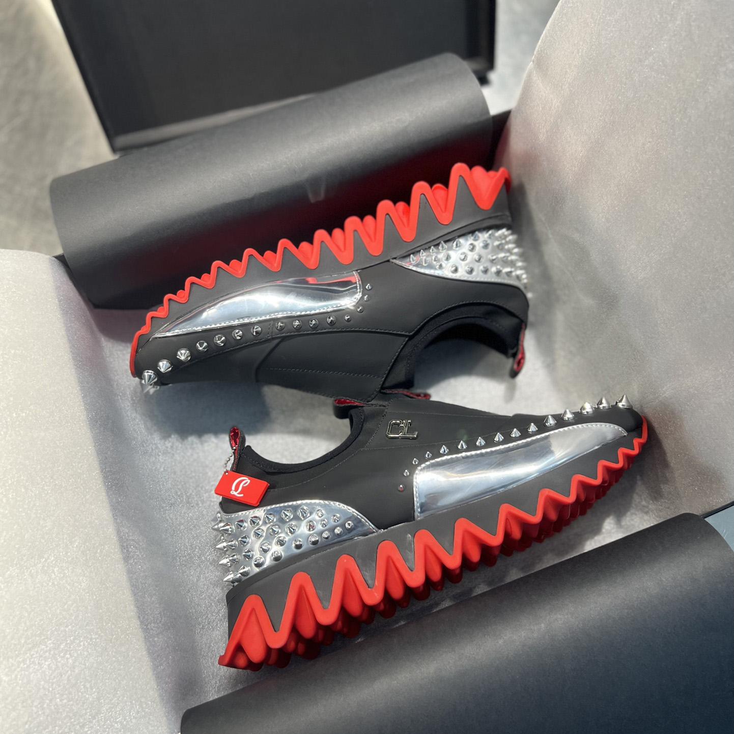 Christian Louboutin Khonshu Crescent Sneaker  - DopestKickz