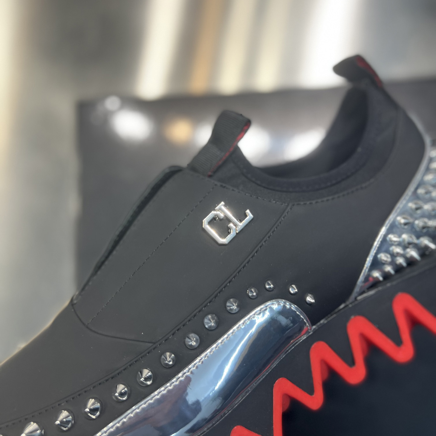 Christian Louboutin Khonshu Crescent Sneaker  - DopestKickz