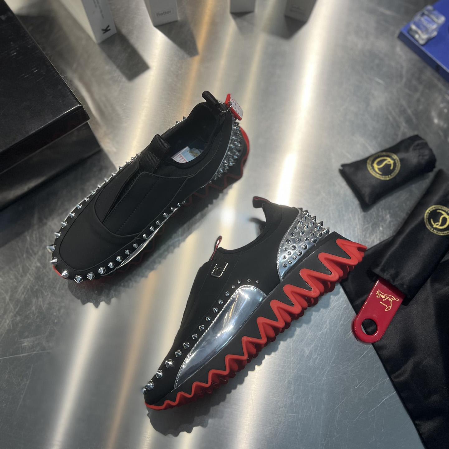 Christian Louboutin Khonshu Crescent Sneaker  - DopestKickz