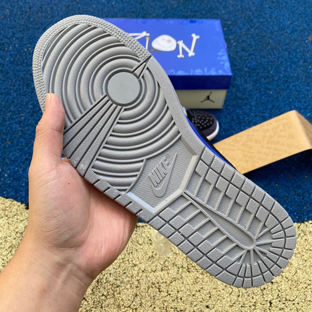 Zion Williamson x Jordan Air Jordan 1 Low Sneaker    dz7292-202 - DopestKickz