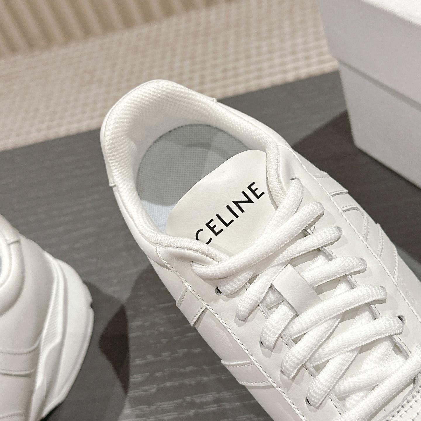 Celine Runner CR-01 Low Lace-up Sneaker In Calfskin - DopestKickz