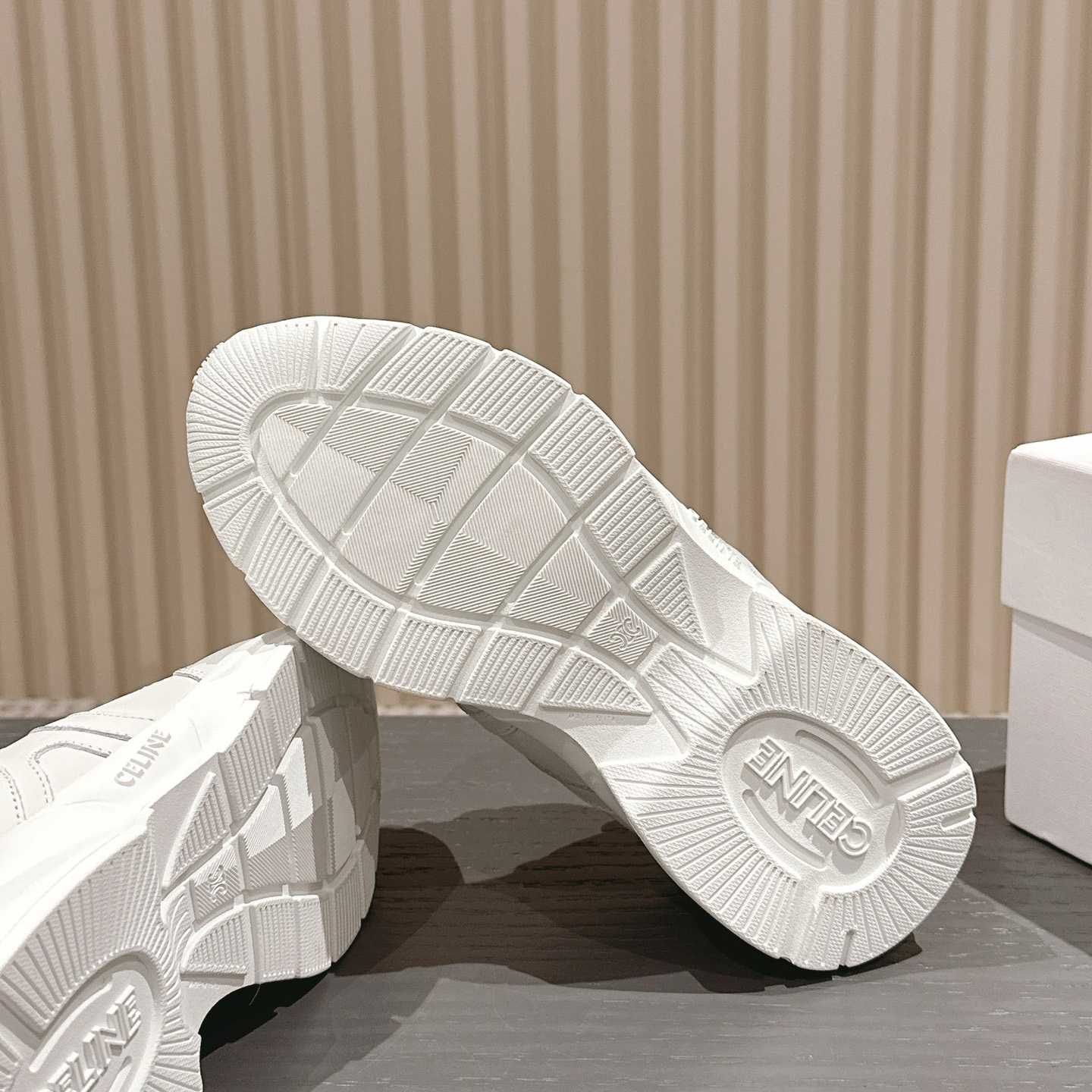 Celine Runner CR-01 Low Lace-up Sneaker In Calfskin - DopestKickz