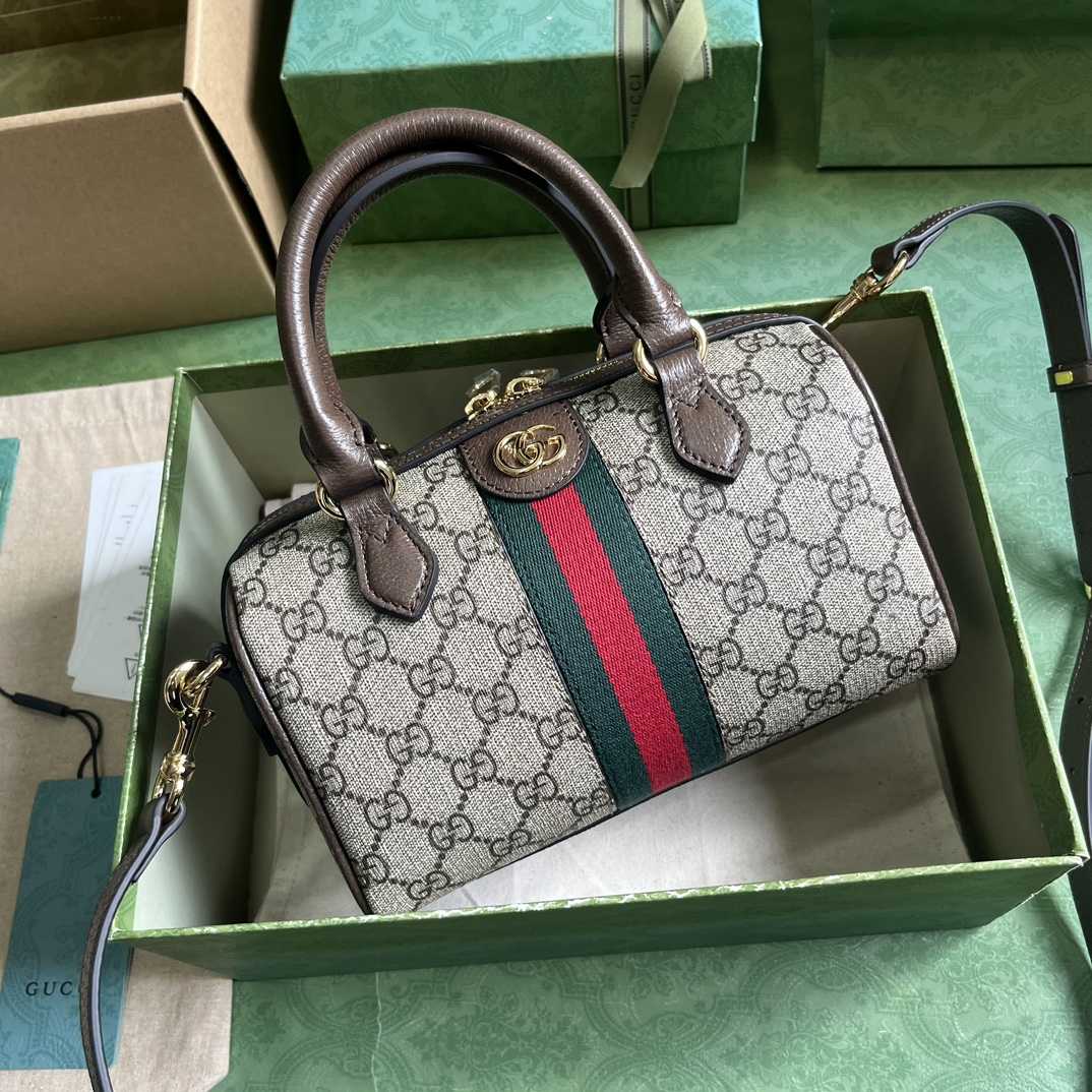 Gucci Ophidia GG Mini Top Handle Bag - DopestKickz